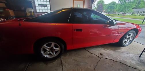 Red 1997 Chevrolet Camaro Z28