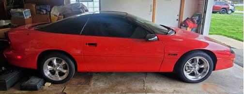 Red 1997 Chevrolet Camaro Z28