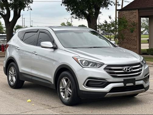 Silver 2017 Hyundai Santa Fe Sport 2.4L