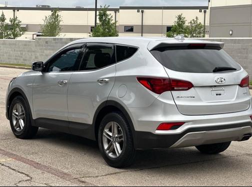 Silver 2017 Hyundai Santa Fe Sport 2.4L