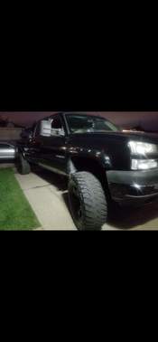 Black 2003 Chevrolet Silverado 2500 LT H/D Crew Cab