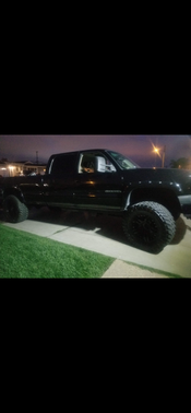 Black 2003 Chevrolet Silverado 2500 LT H/D Crew Cab