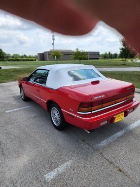 Red 1995 Chrysler LeBaron GTC