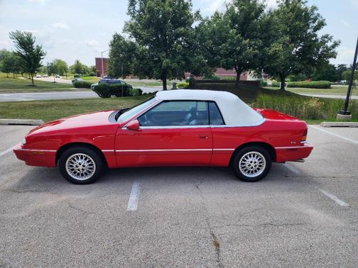 Red 1995 Chrysler LeBaron GTC