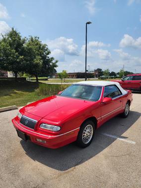 Red 1995 Chrysler LeBaron GTC