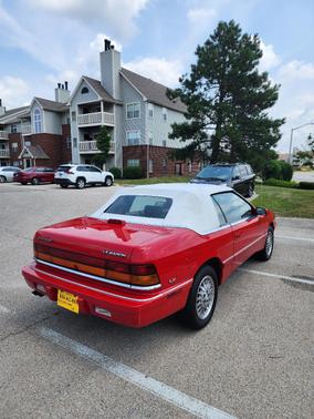 Red 1995 Chrysler LeBaron GTC