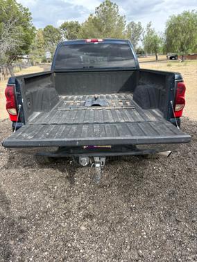 Blue 2005 Chevrolet Silverado 2500 LS H/D Crew Cab