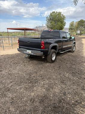 Blue 2005 Chevrolet Silverado 2500 LS H/D Crew Cab