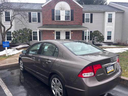 Gold 2011 Honda Civic LX