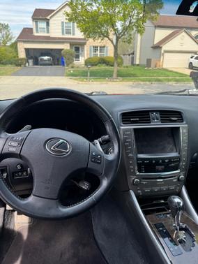 Red 2010 Lexus IS 350C Base