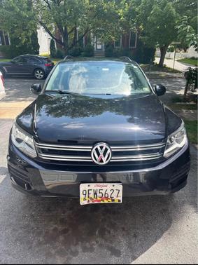 Black 2017 Volkswagen Tiguan 2.0T S