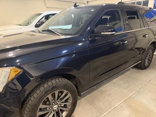 Blue 2021 Ford Expedition Max Limited