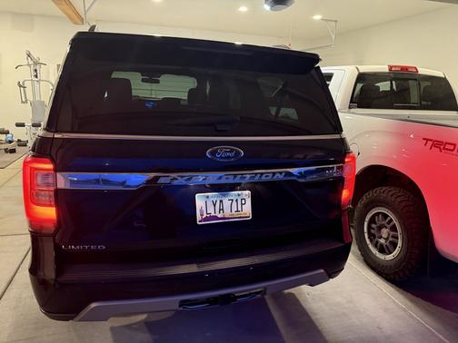 Blue 2021 Ford Expedition Max Limited