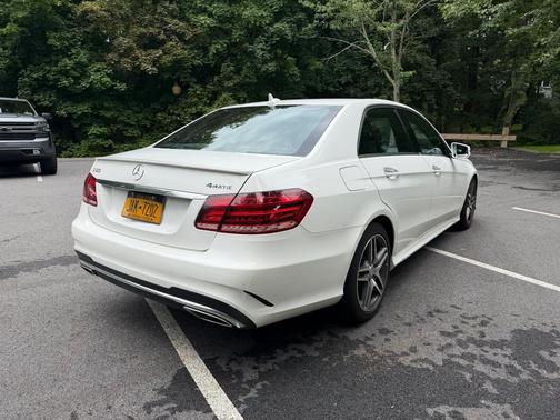 White 2016 Mercedes-Benz E-Class E 350 4MATIC