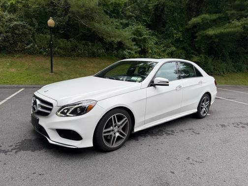 White 2016 Mercedes-Benz E-Class E 350 4MATIC