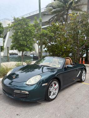 Green 2005 Porsche Boxster Boxster S