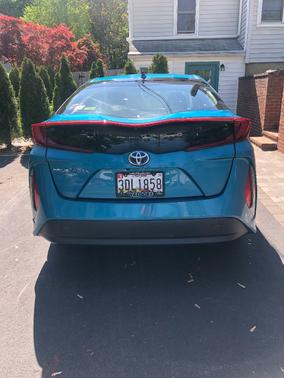Blue 2018 Toyota Prius Prime Premium