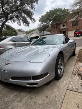 Silver 2003 Chevrolet Corvette Z06