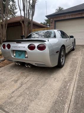 Silver 2003 Chevrolet Corvette Z06