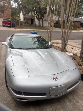 Silver 2003 Chevrolet Corvette Z06