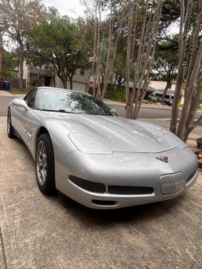 Silver 2003 Chevrolet Corvette Z06