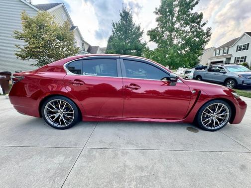 Red 2016 Lexus GS F Base