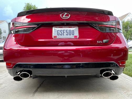 Red 2016 Lexus GS F Base