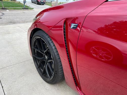Red 2016 Lexus GS F Base