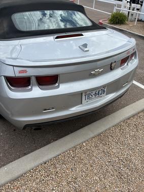 Silver 2012 Chevrolet Camaro 2LT