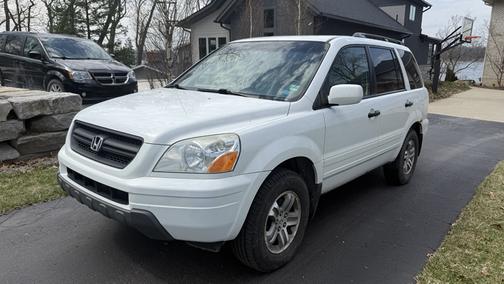 White 2005 Honda Pilot EX-L