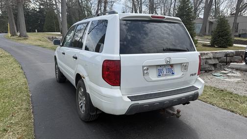 White 2005 Honda Pilot EX-L