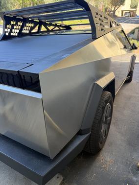 Gray 2025 Tesla Cybertruck AWD
