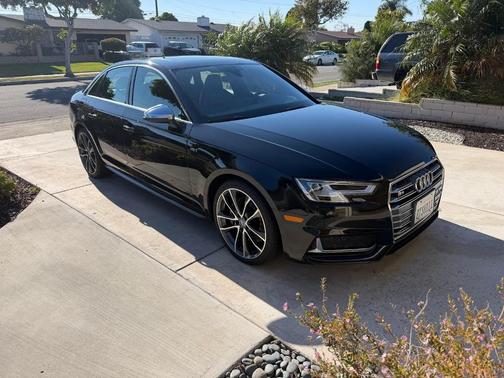 Black 2018 Audi S4 3.0T Premium Plus