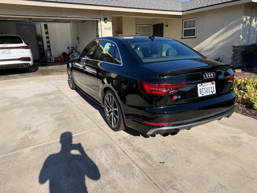 Black 2018 Audi S4 3.0T Premium Plus