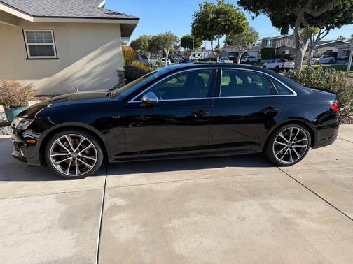 Black 2018 Audi S4 3.0T Premium Plus