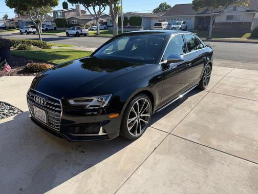 Black 2018 Audi S4 3.0T Premium Plus