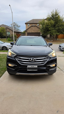 Black 2017 Hyundai Santa Fe Sport 2.4L