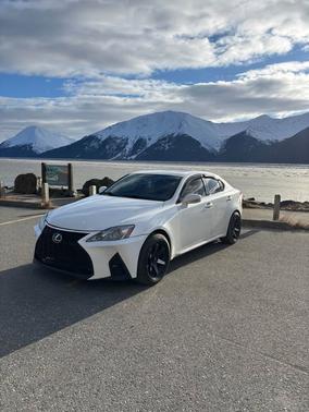 White 2012 Lexus IS 250 Base