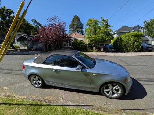 Silver 2008 BMW 128 i