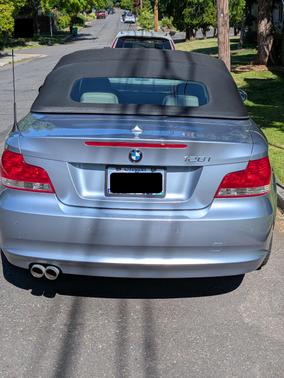 Silver 2008 BMW 128 i