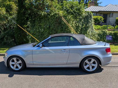 Silver 2008 BMW 128 i