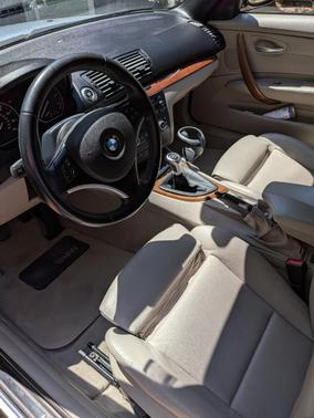 Silver 2008 BMW 128 i