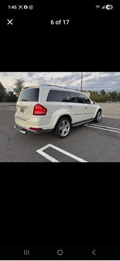 White 2012 Mercedes-Benz GL-Class GL 550 4MATIC
