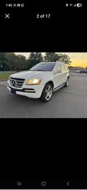 White 2012 Mercedes-Benz GL-Class GL 550 4MATIC