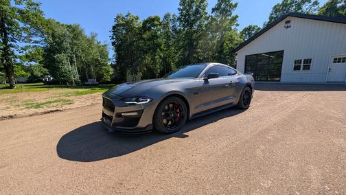 Gray 2021 Ford Mustang GT
