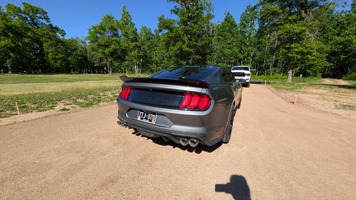Gray 2021 Ford Mustang GT