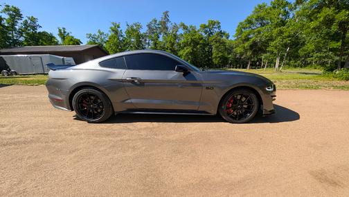 Gray 2021 Ford Mustang GT