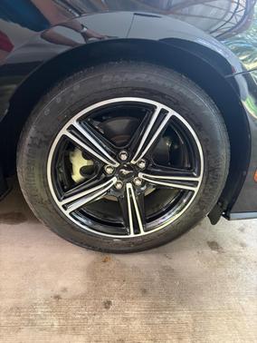 Black 2024 Ford Mustang EcoBoost Premium