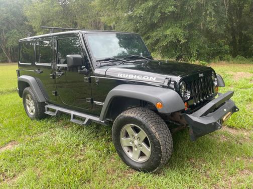Black 2012 Jeep Wrangler Unlimited Rubicon