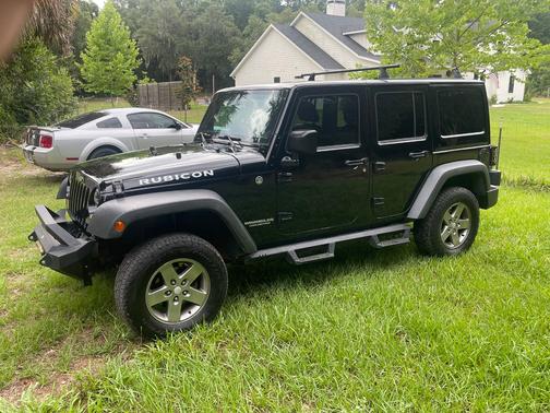 Black 2012 Jeep Wrangler Unlimited Rubicon